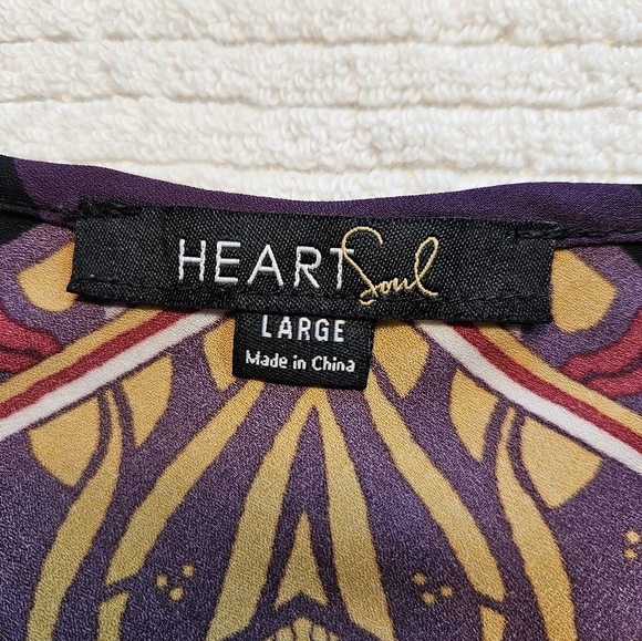 Heart and Soul Women's Sheer Top - Picture 5 of 9